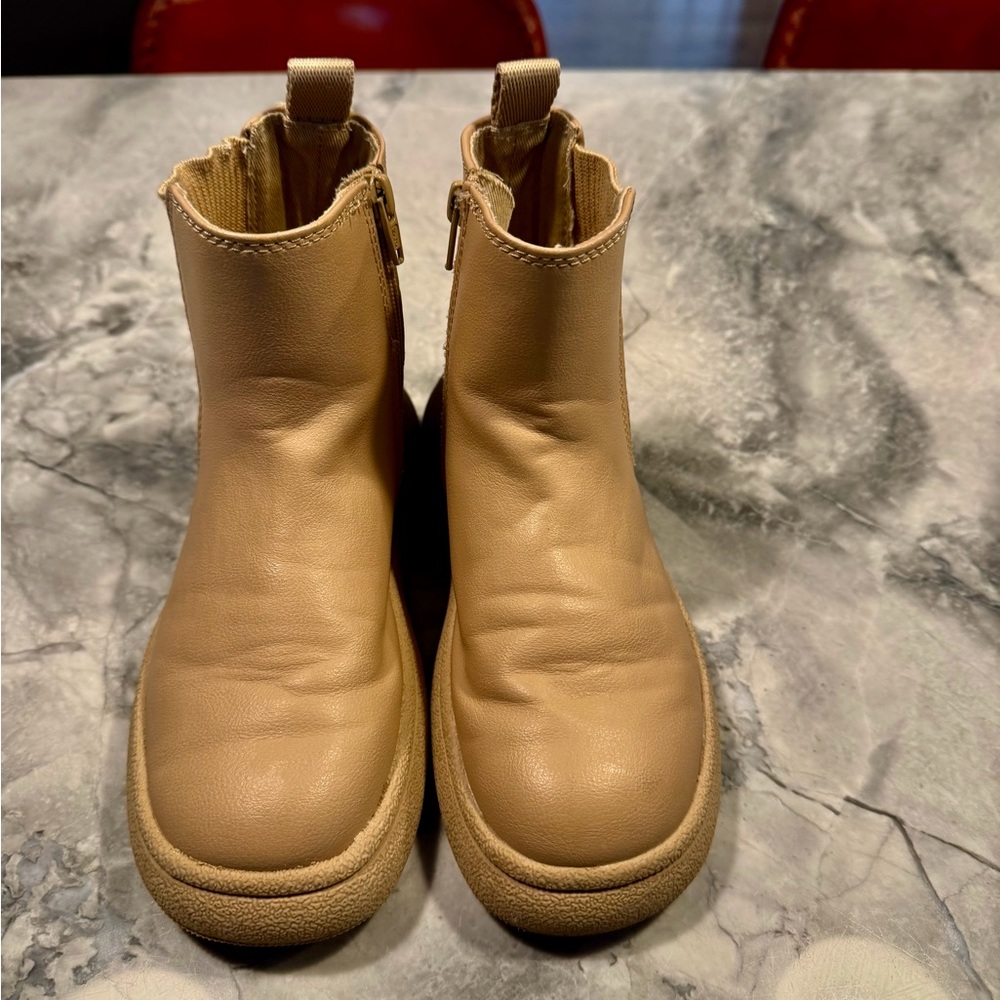 Zara Kids Tan Boots